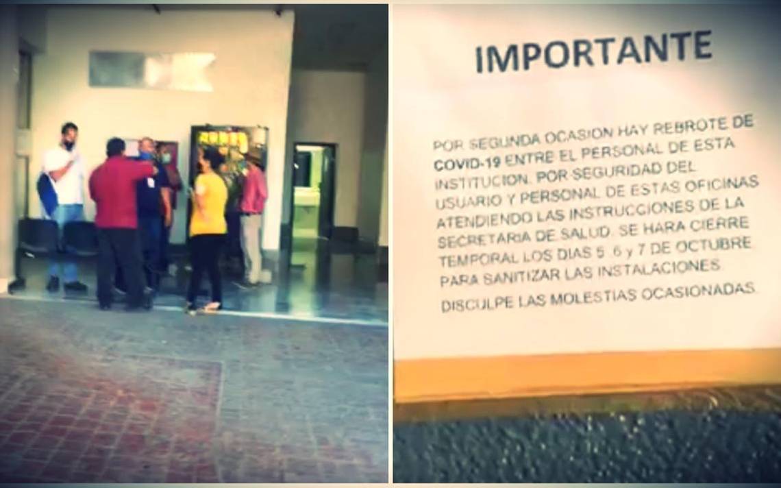 Cierran oficinas del Registro Civil en el Centro de